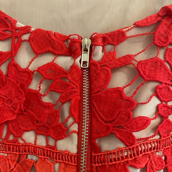 Red Lace Sundress - Picture 7 of 14